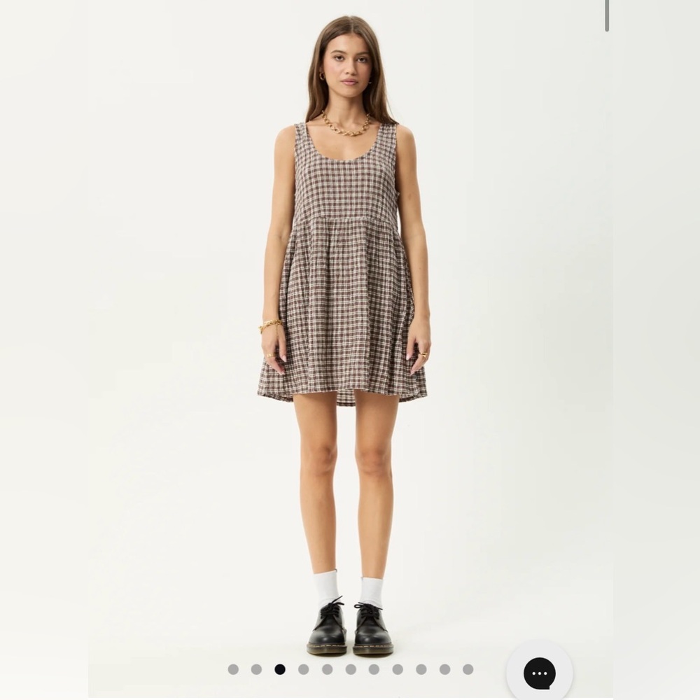 AFENDS JESSE SEERSUCKER MINI DRESS (NWT) - Picture 4 of 7